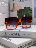 Hermès Fashion Red Lens Sunglasses for Women