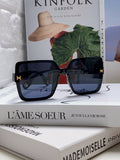 Hermès Fashion Blue Lens Sunglasses for Women