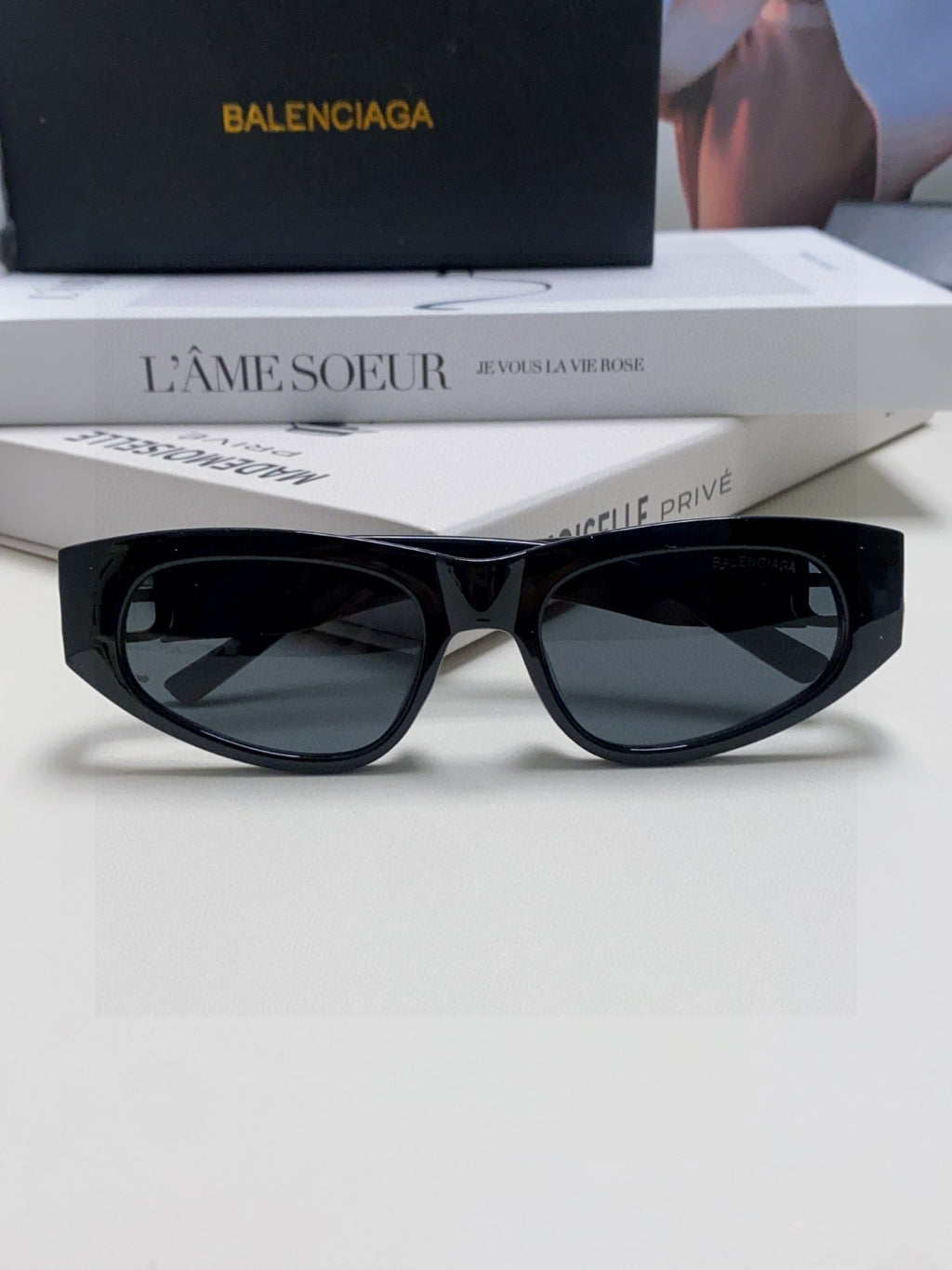 Balenciaga Fashion Gold Lens Sunglasses for Men & Women - 416110 - detail image 6