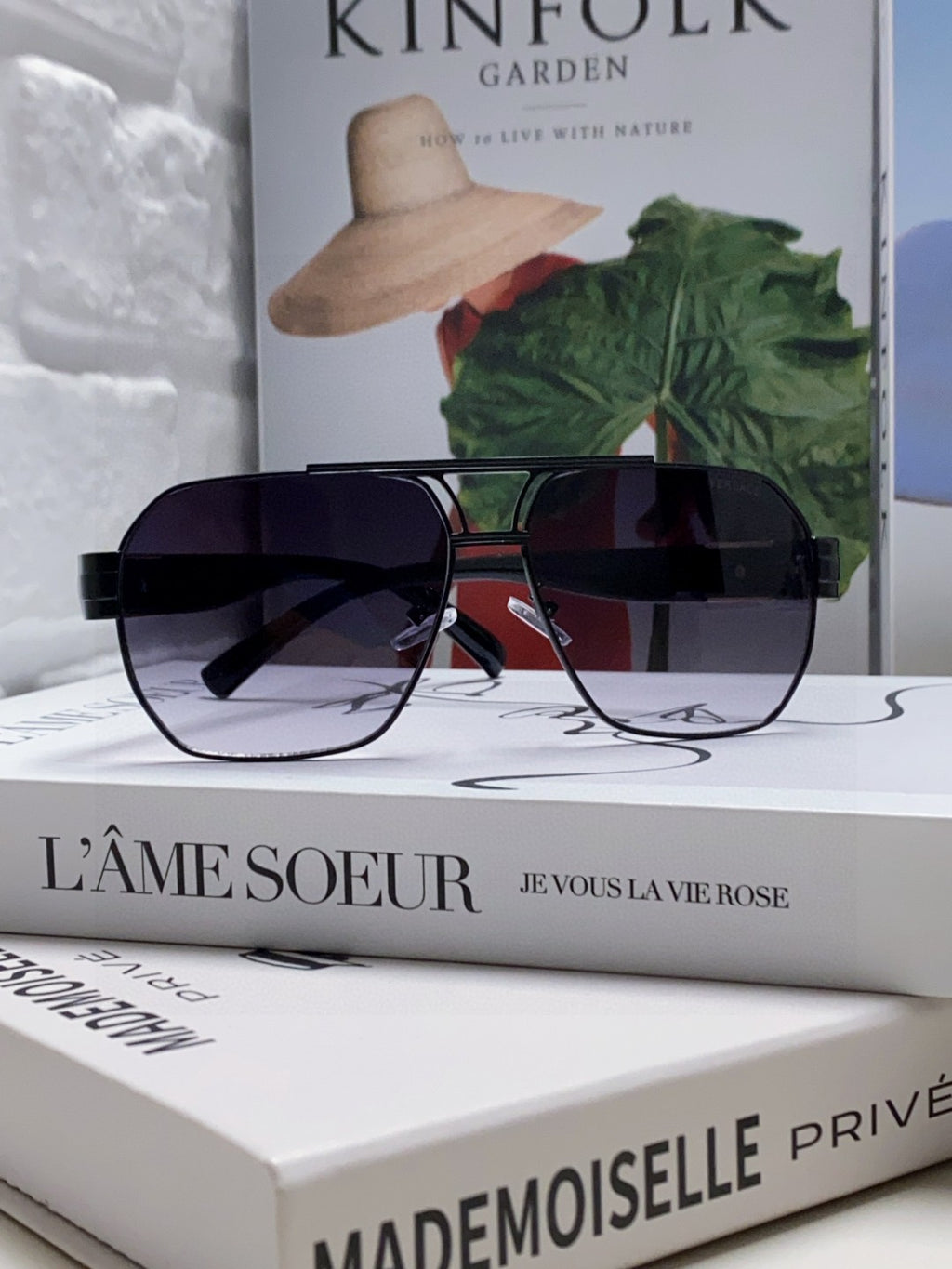 Versace Metal Square Gray Lens Sunglasses for Men & Women
