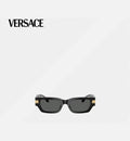 Versace 0VE4465F Rectangular Black Lens Sunglasses for Men & Women - 416355
