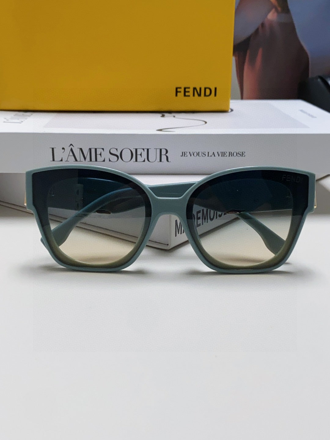 Fendi Fashion Gray Lens Sunglasses for Men & Women - 449811 - detail image 6