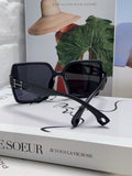 Hermès Square Black Lens Sunglasses for Men & Women - 450013