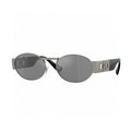 Versace Metal Oval Gray Lens Sunglasses for Men & Women