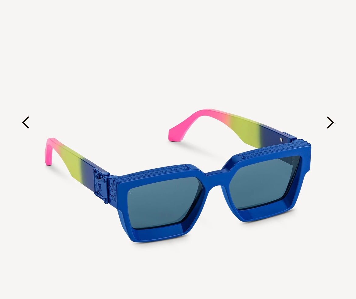 Louis Vuitton M96006 Square Blue Lens Sunglasses for Men & Women - 398249