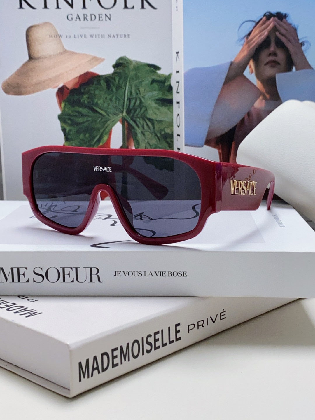 Versace Aviator Black Lens Sunglasses for Men & Women - 449856 - detail image 2