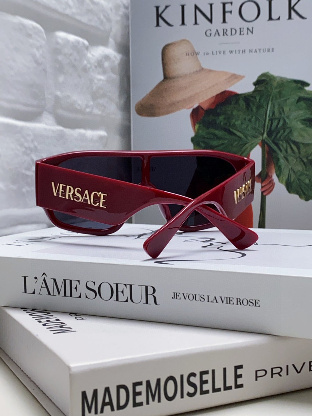 Versace Aviator Black Lens Sunglasses for Men & Women - 449856 - detail image 4