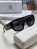 Versace Aviator Gold Lens Sunglasses for Men & Women