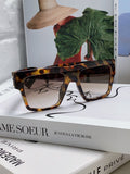 Miu Miu Square Silver Lens Sunglasses for Women