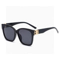 Balenciaga Folding Square Gold Lens Sunglasses for Men & Women