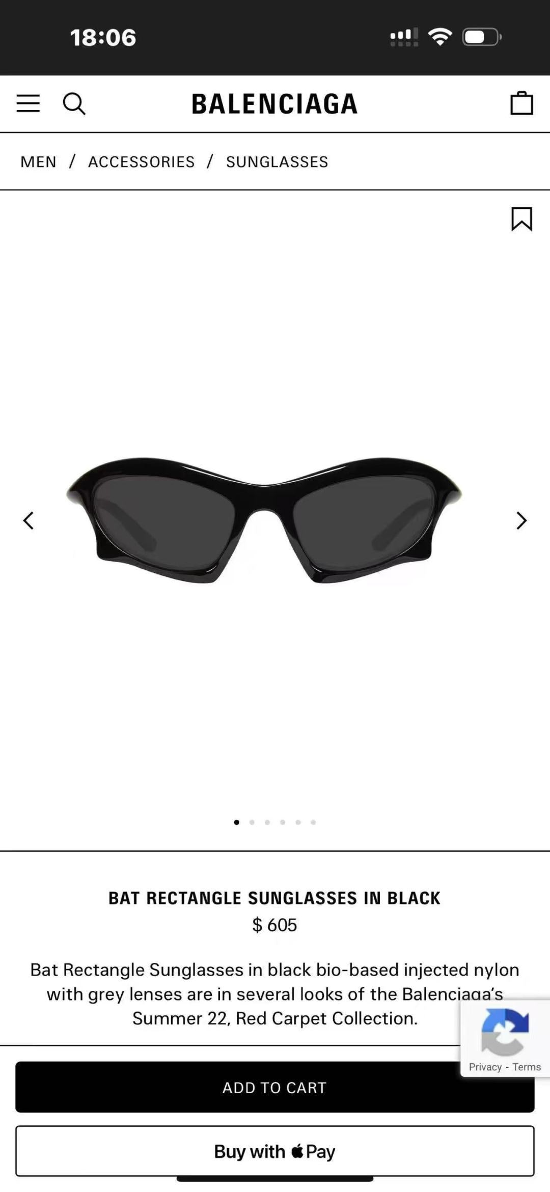 Balenciaga Oversized Brown Lens Sunglasses for Women