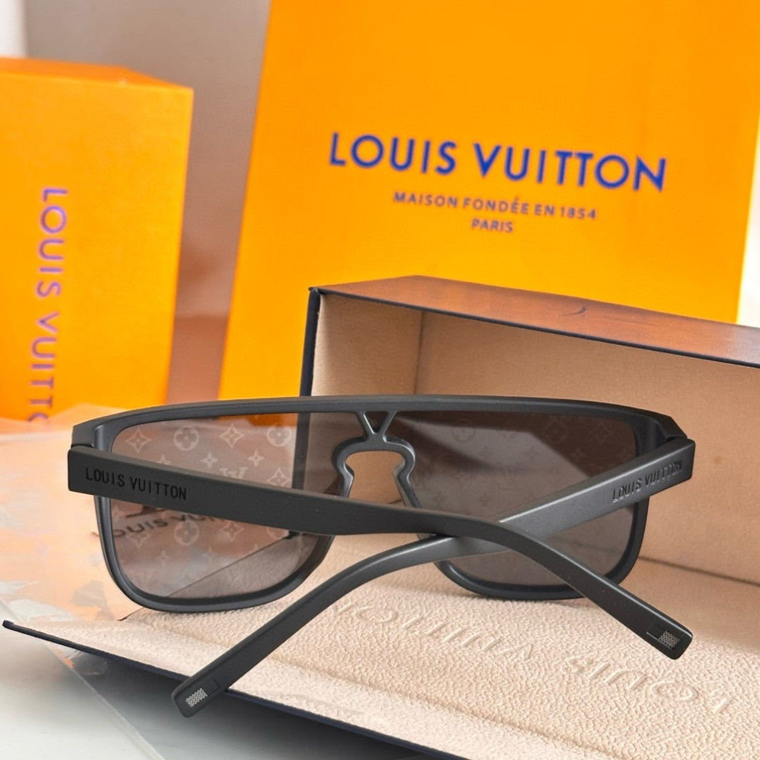 Louis Vuitton Z1082 Lightweight Rimless Gold Lens Sunglasses for Men & Women - detail image 7