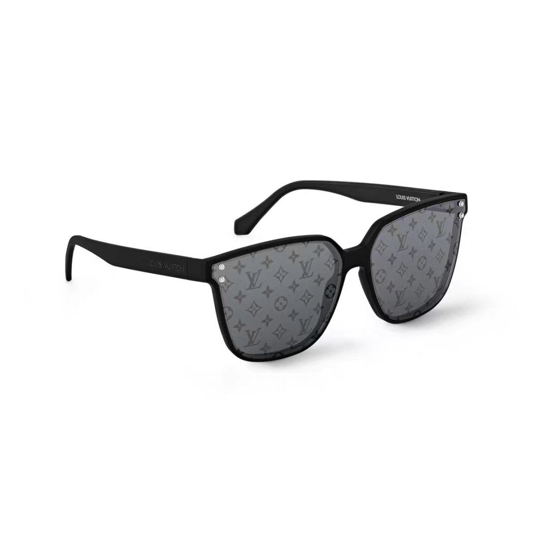 Louis Vuitton Square Black Lens Sunglasses for Men & Women - 398159