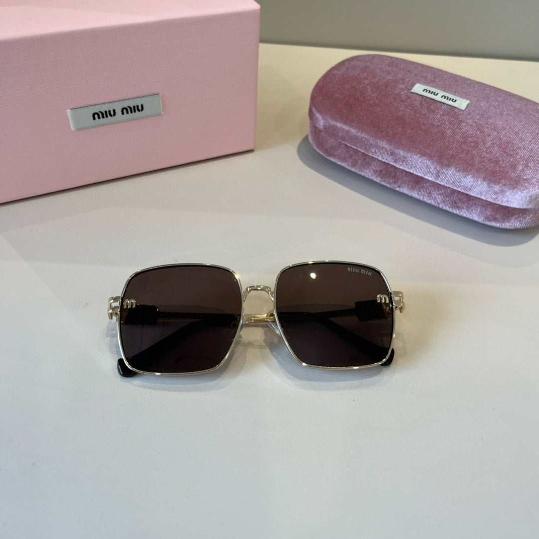 Miu Miu Fashion Brown Lens Sunglasses for Men & Women - detail image 6