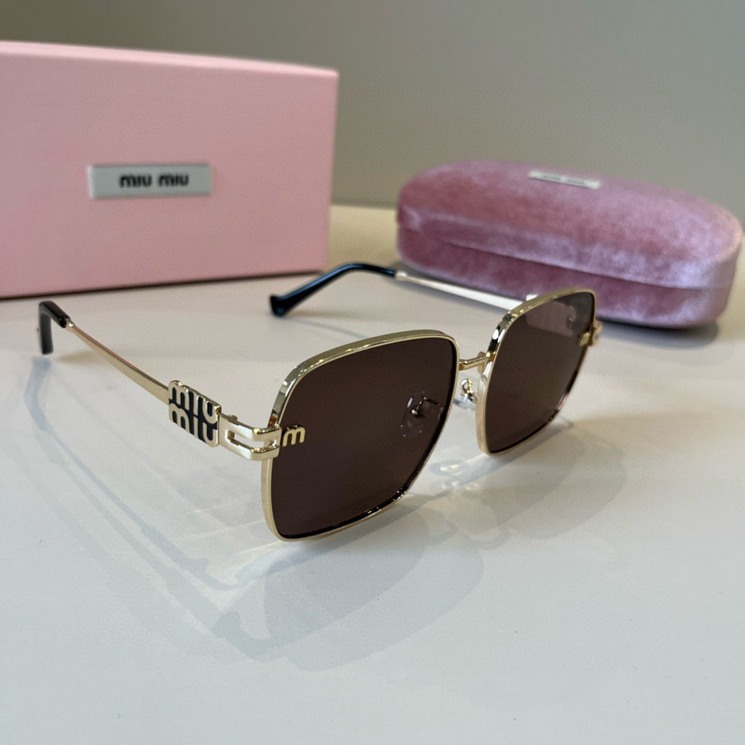 Miu Miu Fashion Brown Lens Sunglasses for Men & Women - 383011
