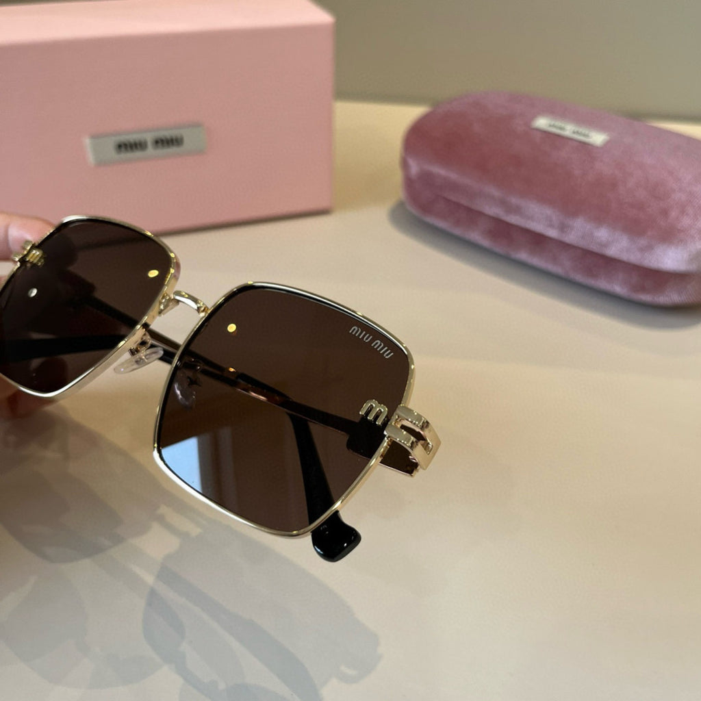 Miu Miu Fashion Brown Lens Sunglasses for Men & Women - 383011 - detail image 5