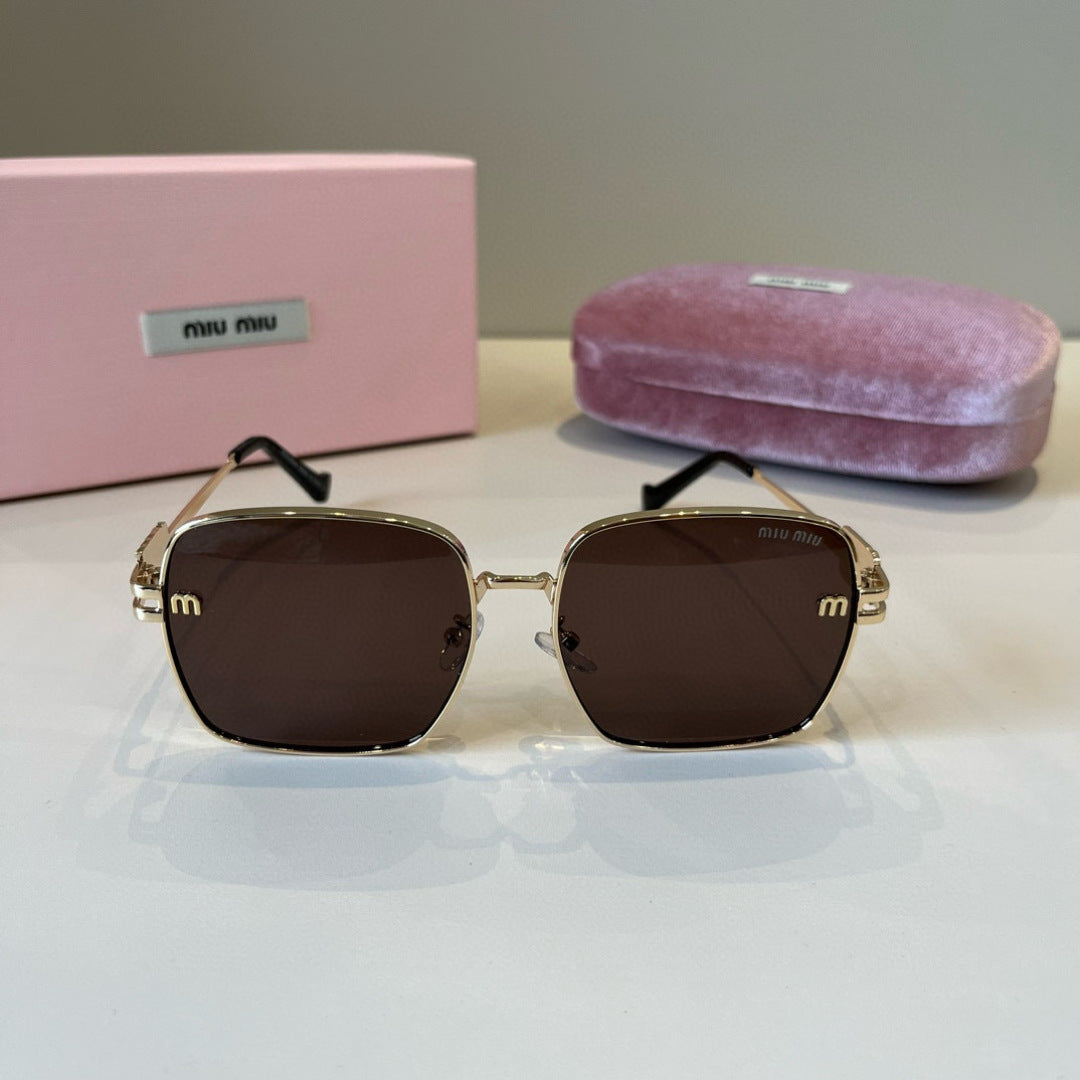 Miu Miu Fashion Brown Lens Sunglasses for Men & Women - detail image 2