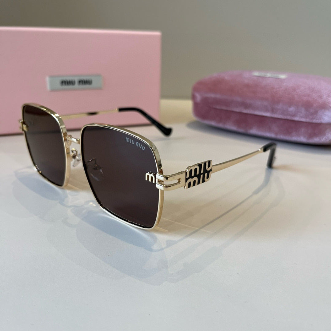 Miu Miu Fashion Brown Lens Sunglasses for Men & Women - detail image 3