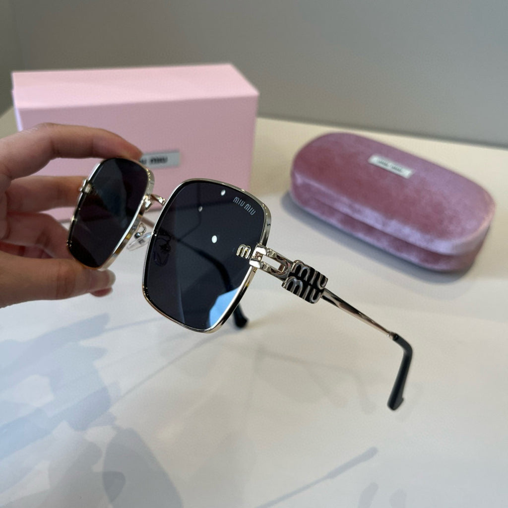 Miu Miu Fashion Silver Lens Sunglasses for Men & Women - 383012 - detail image 4