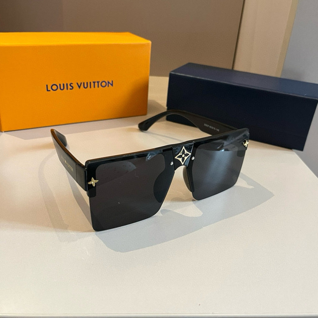 Louis Vuitton Fashion Black Lens Sunglasses for Men - 371291