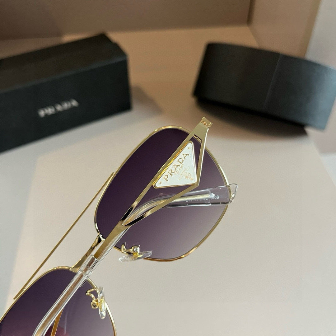 Prada Polarized Fashion Silver Lens Sunglasses for Men - 372134 - detail image 7
