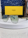 Fendi Fashion Silver Lens Sunglasses for Men & Women - 399277
