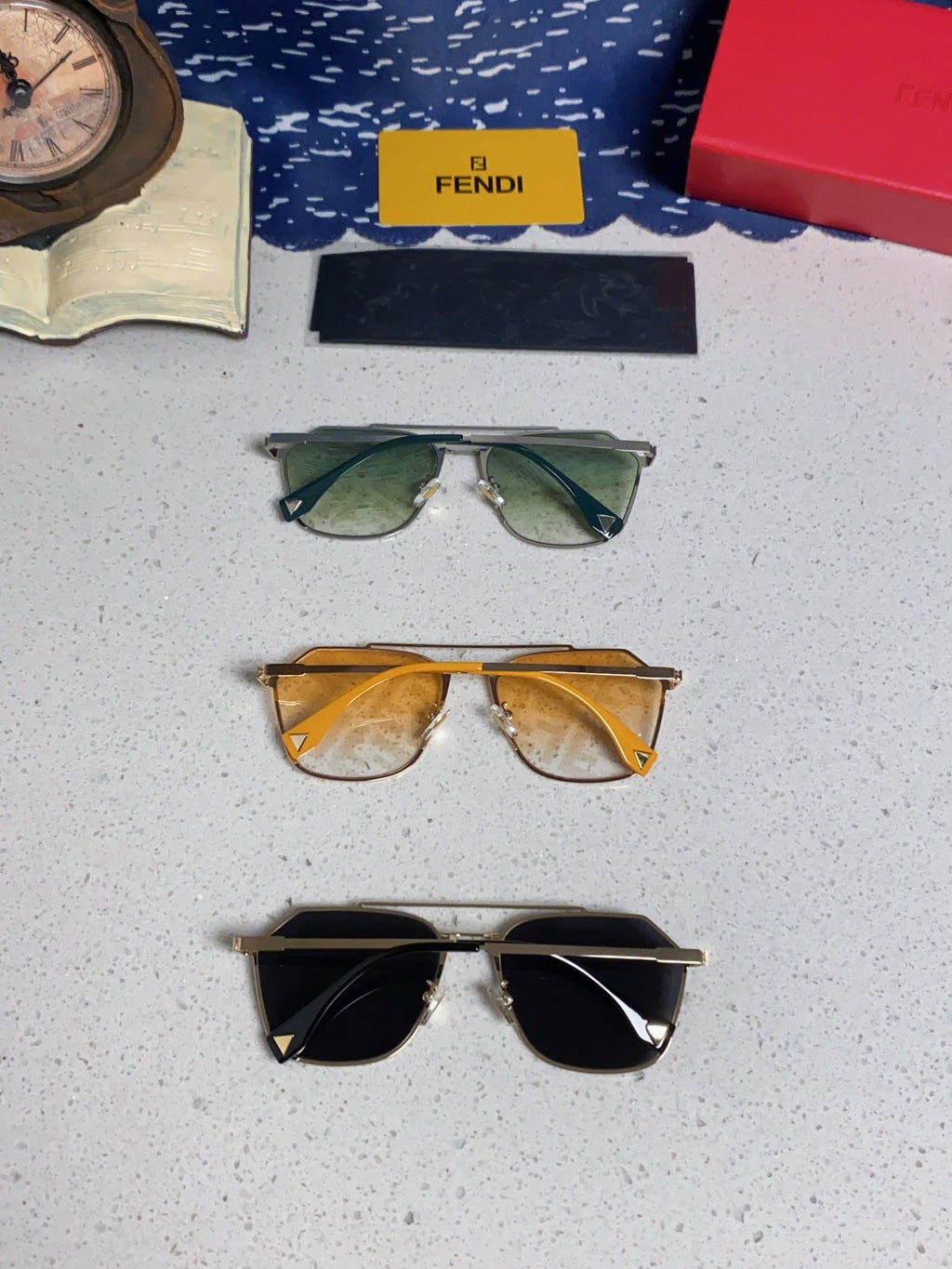 Fendi Fashion Silver Lens Sunglasses for Men & Women - 399277 - detail image 9