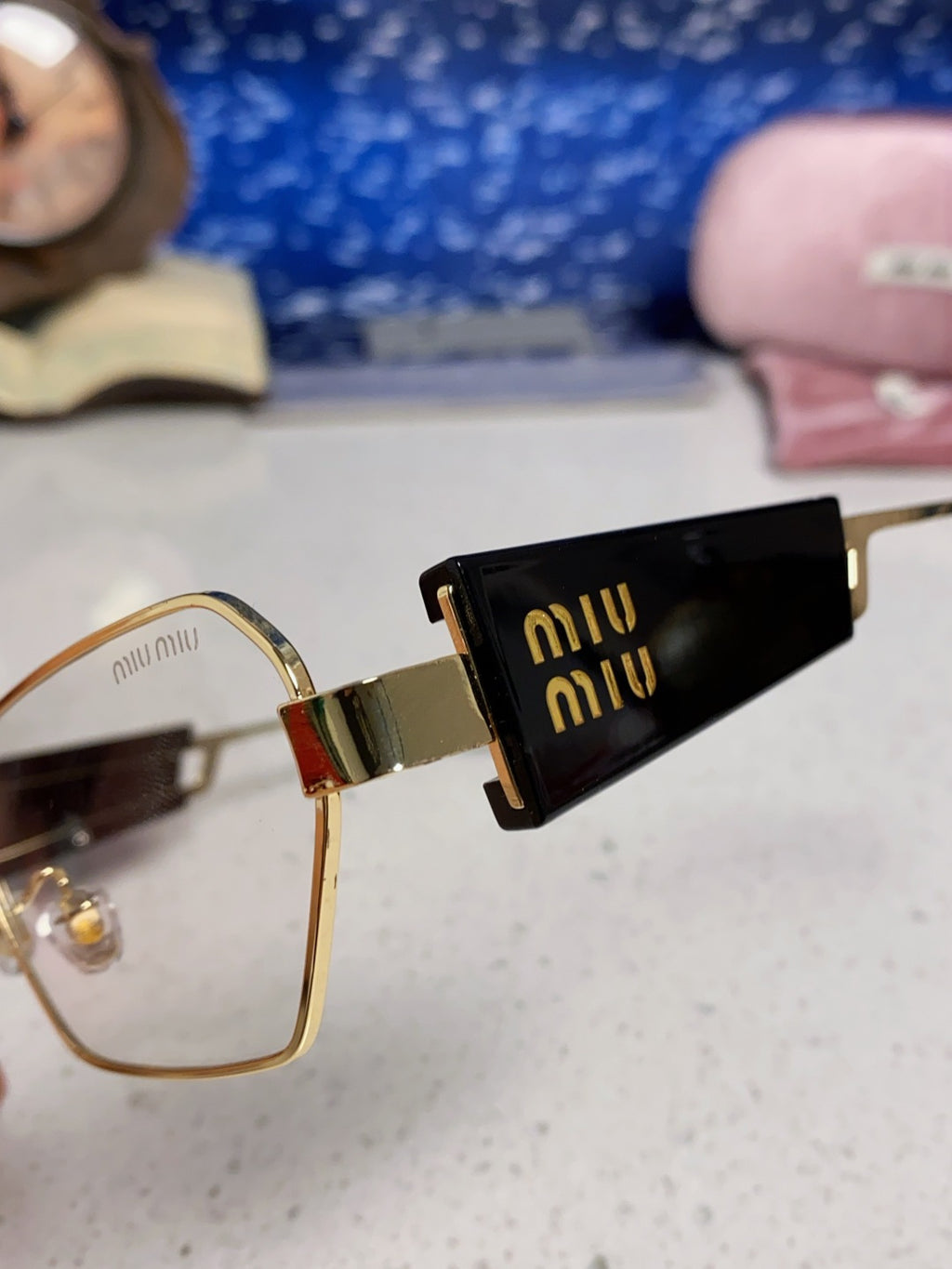 Miu Miu Fashion Silver Lens Sunglasses for Women - 432598 - detail image 7