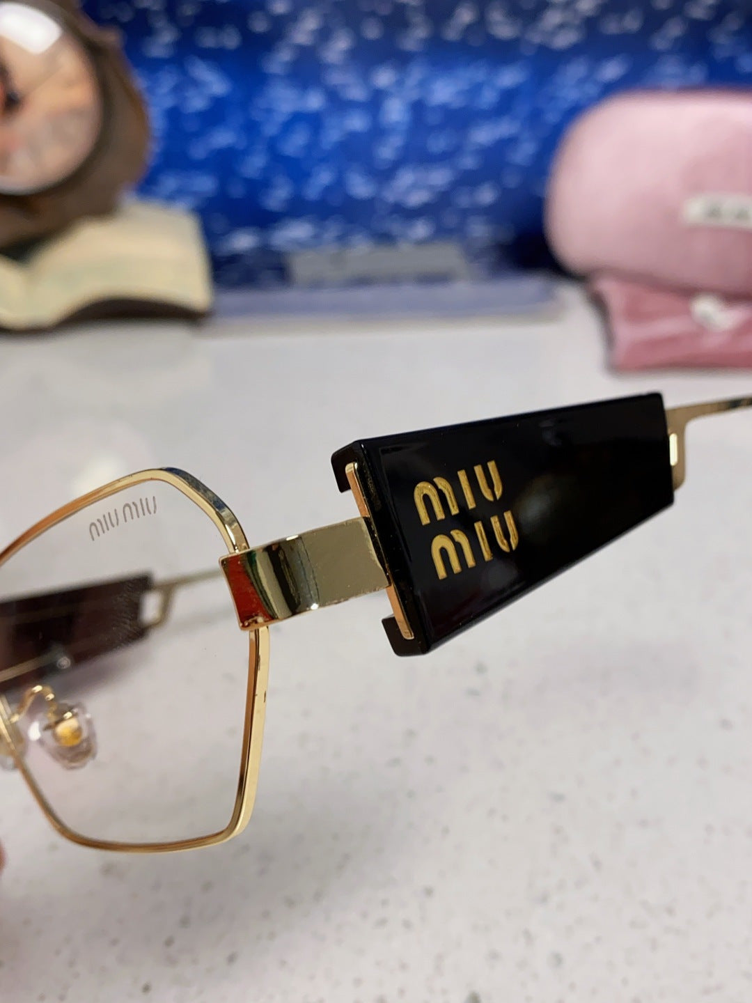 Miu Miu Fashion Silver Lens Sunglasses for Women - 432598 - detail image 7