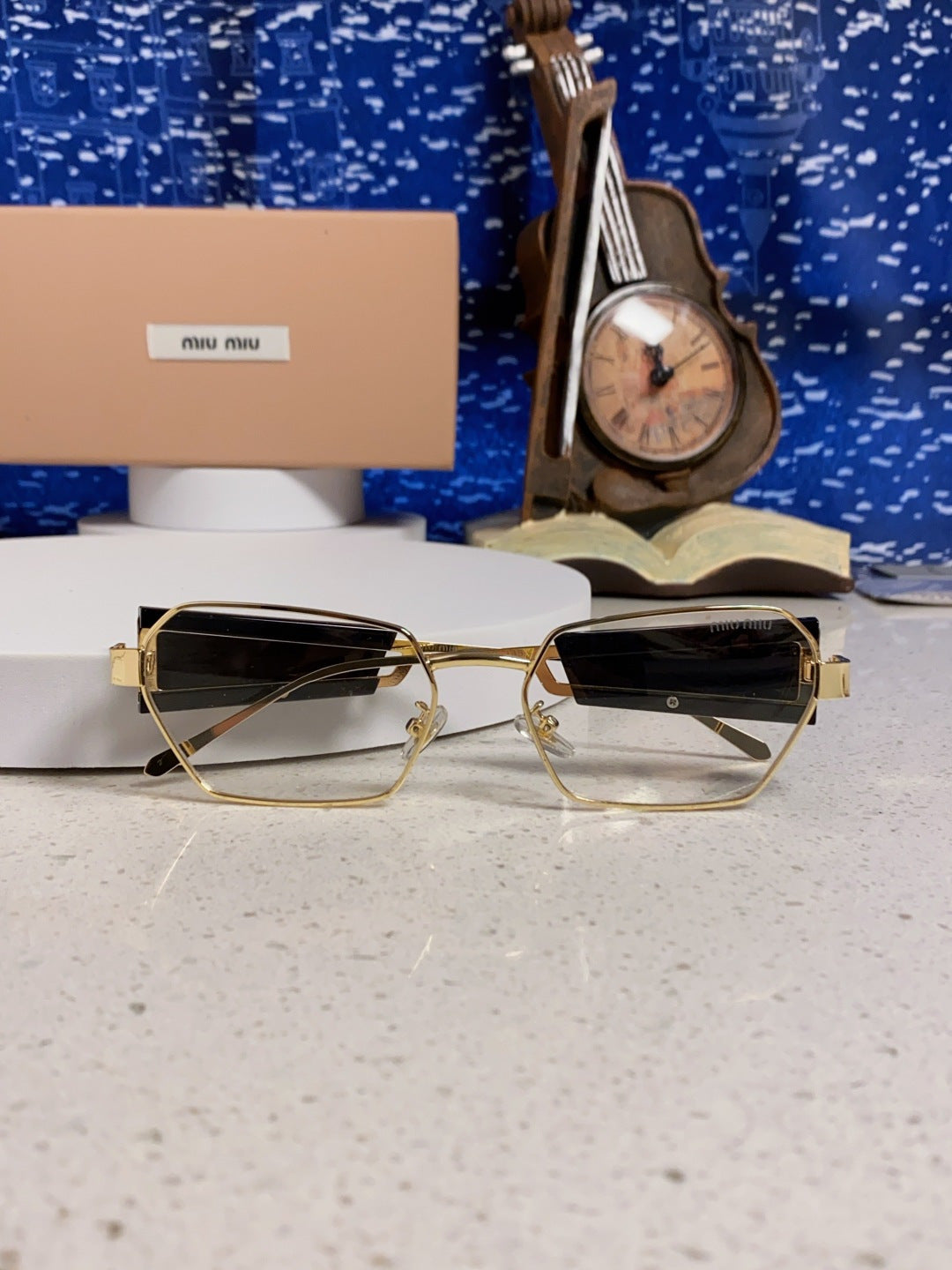 Miu Miu Fashion Silver Lens Sunglasses for Women - 399209 - detail image 9