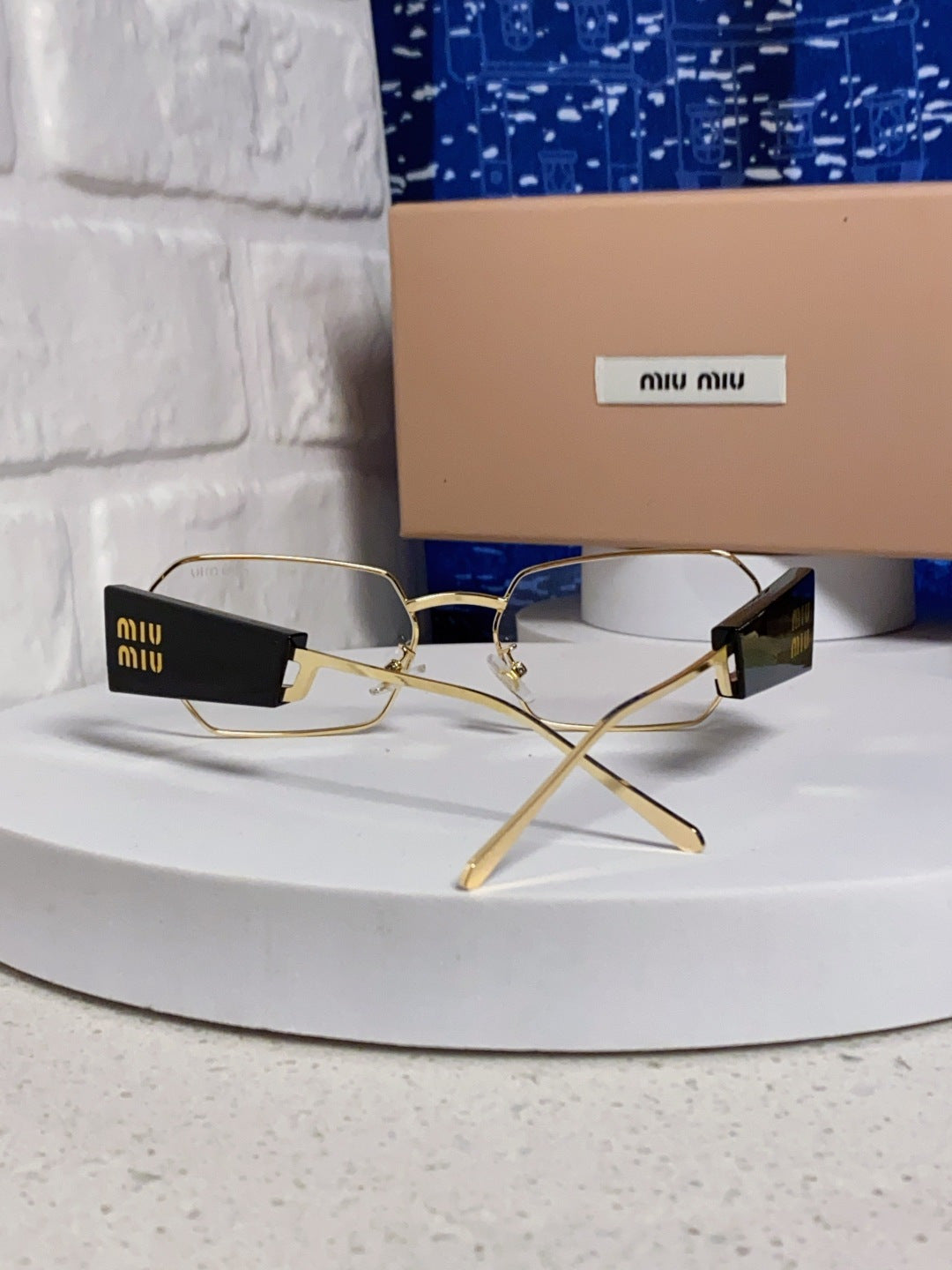 Miu Miu Fashion Silver Lens Sunglasses for Women - 432598 - detail image 3