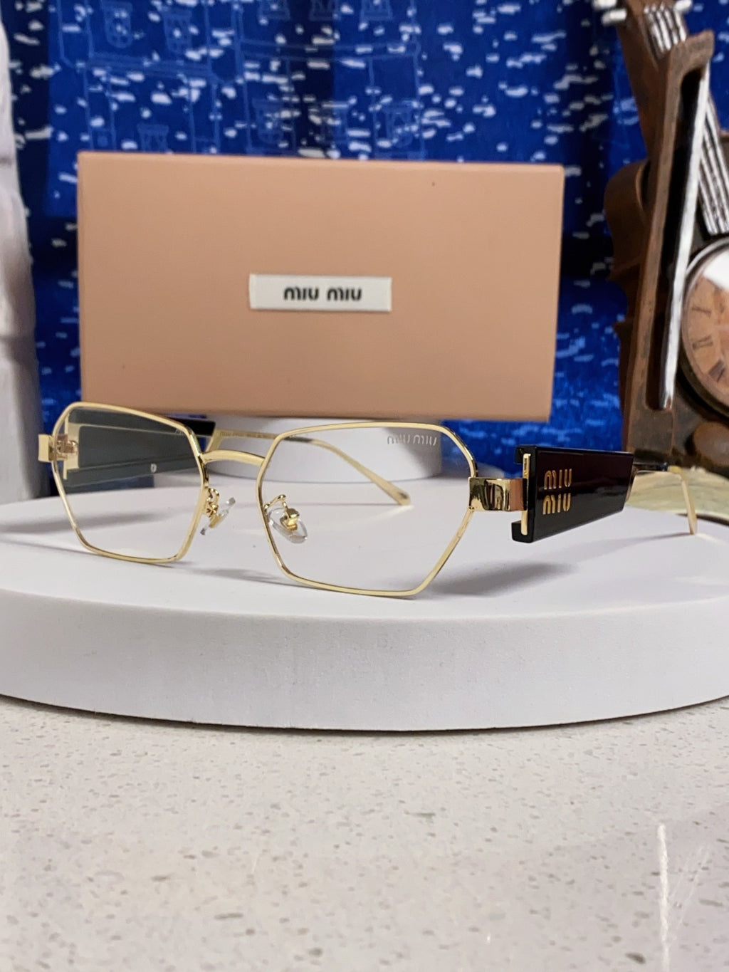 Miu Miu Fashion Silver Lens Sunglasses for Women - 399209