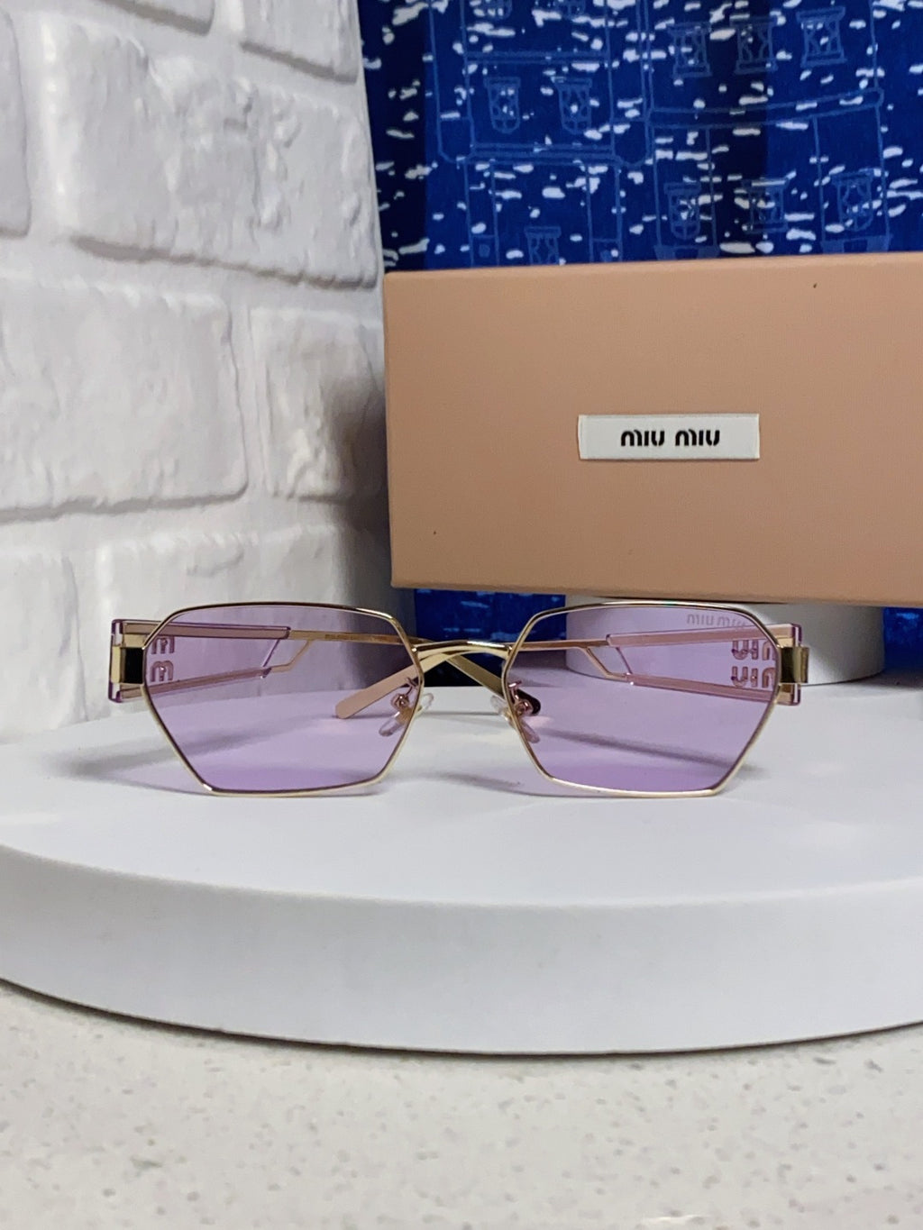 Miu Miu Fashion Silver Lens Sunglasses for Women - detail image 2