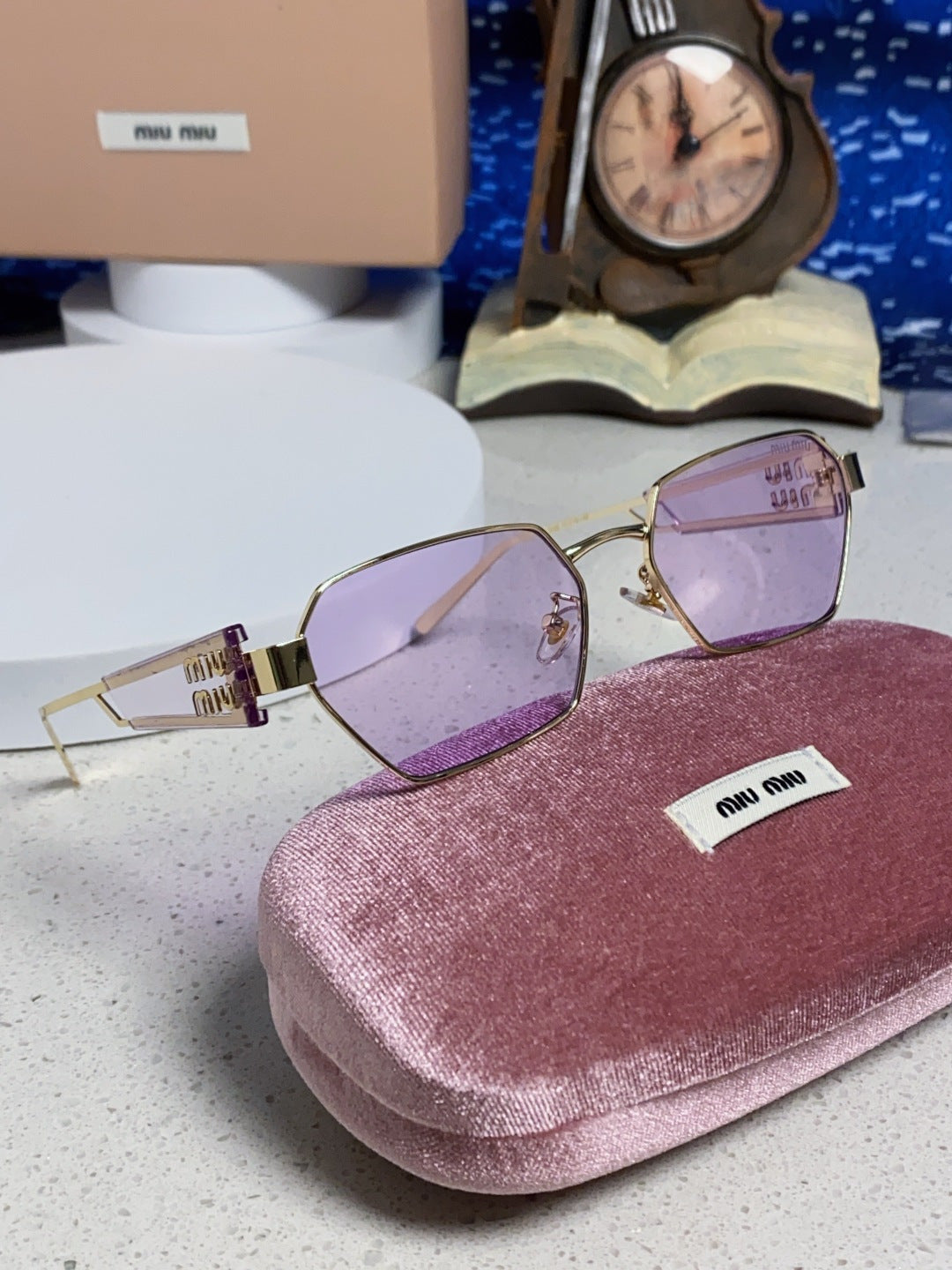 Miu Miu Fashion Silver Lens Sunglasses for Women - detail image 10