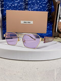 Miu Miu Fashion Silver Lens Sunglasses for Women