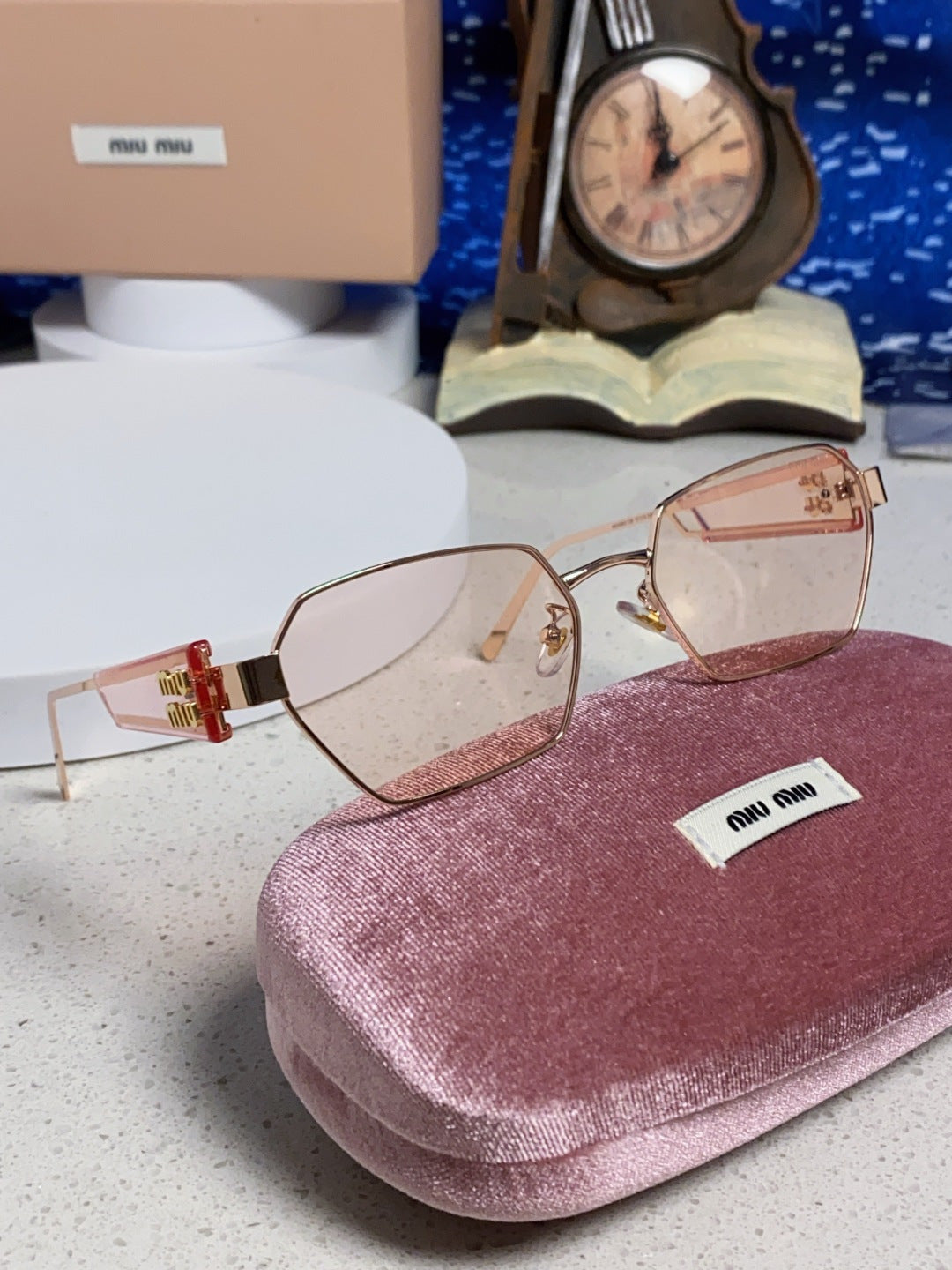 Miu Miu Fashion Brown Lens Sunglasses for Women - 399211 - detail image 10
