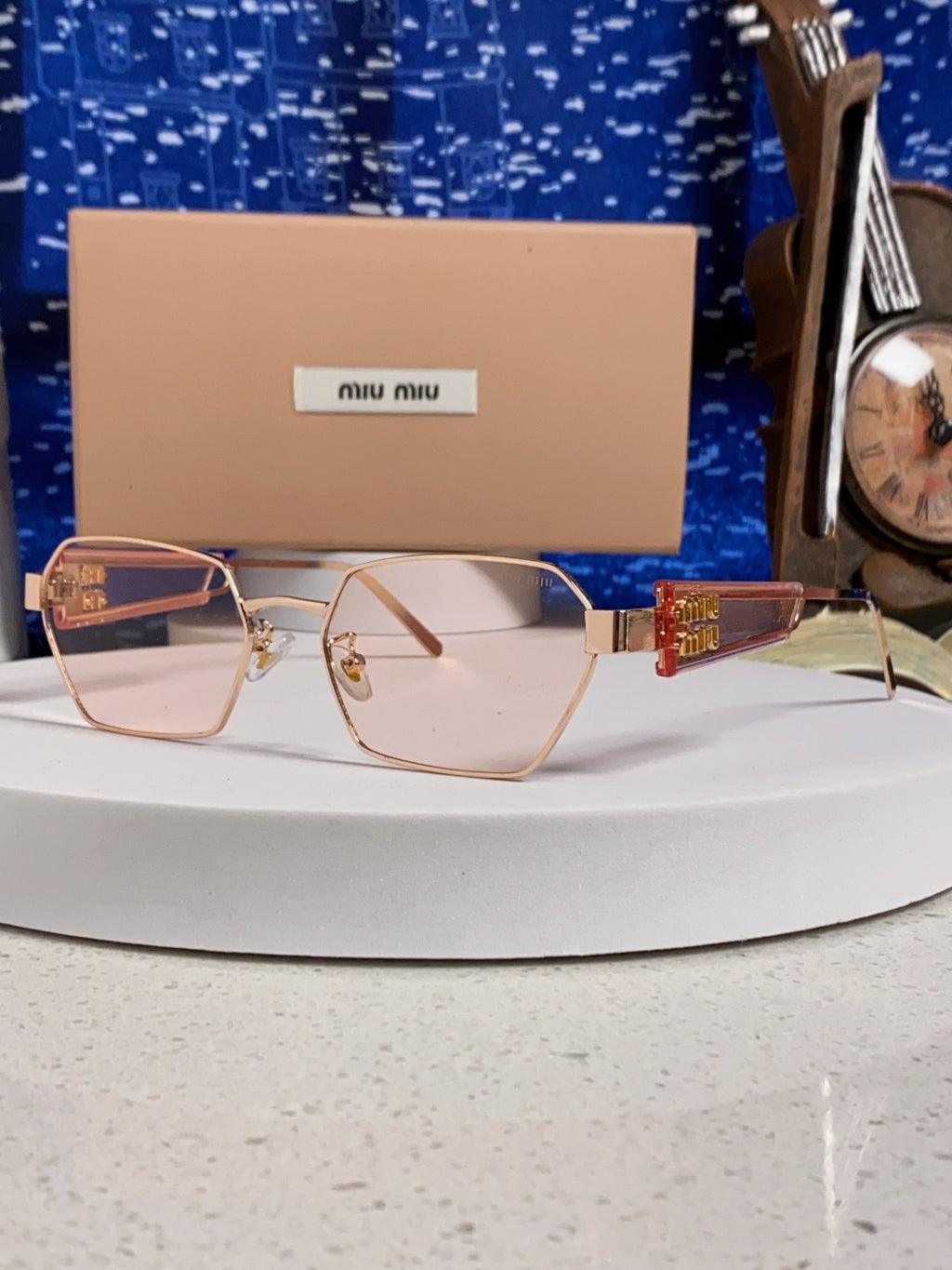 Miu Miu Fashion Brown Lens Sunglasses for Women - 399211