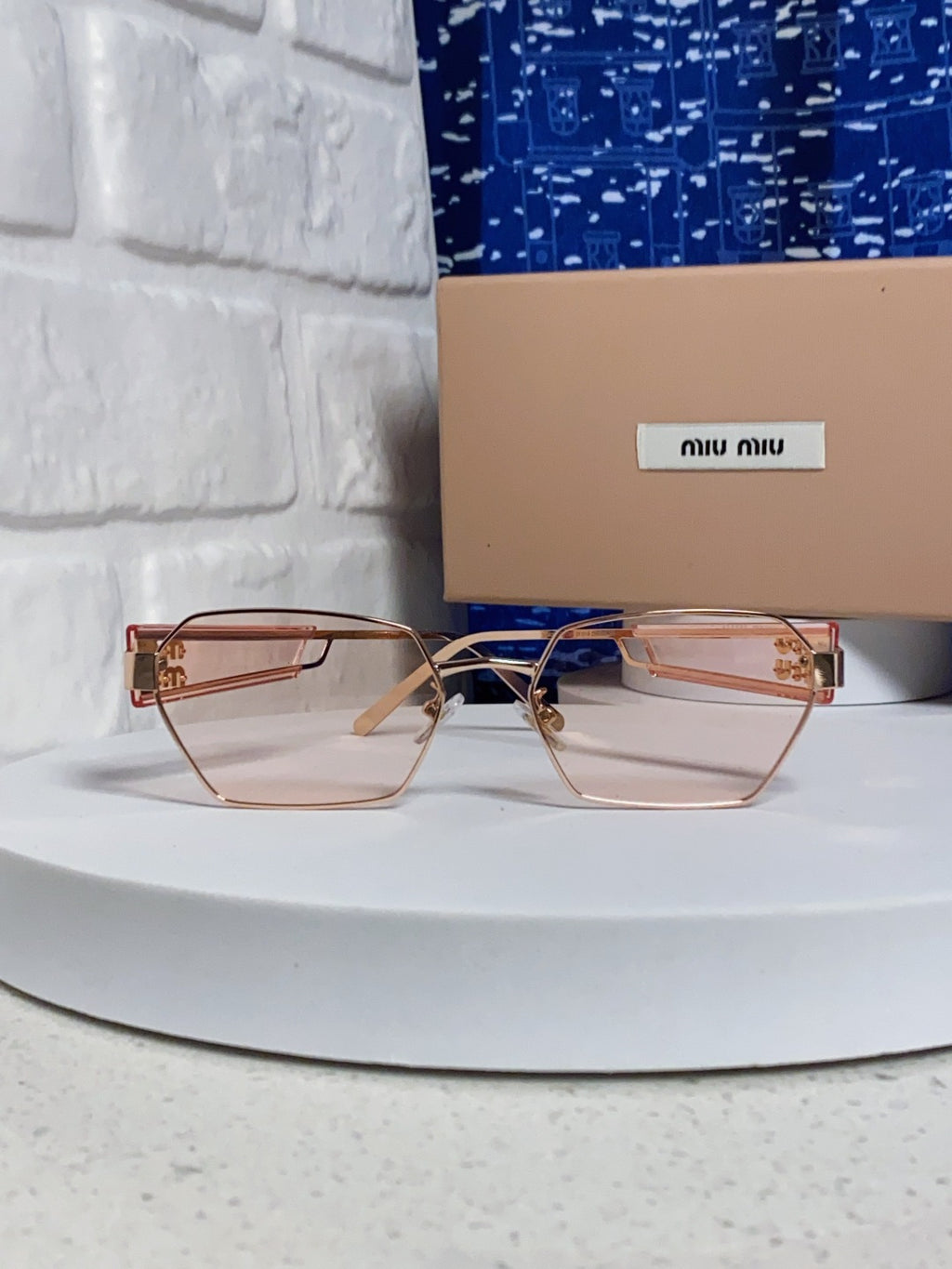Miu Miu Fashion Brown Lens Sunglasses for Women - 399211 - detail image 2