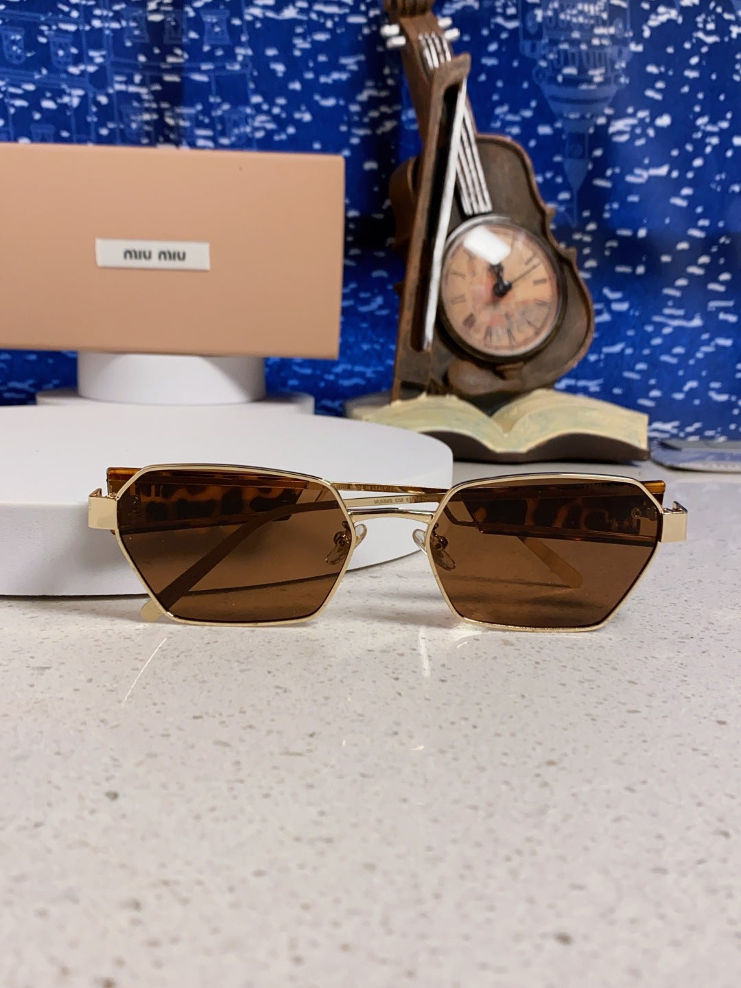 Miu Miu Fashion Brown Lens Sunglasses for Women - 432594 - detail image 9