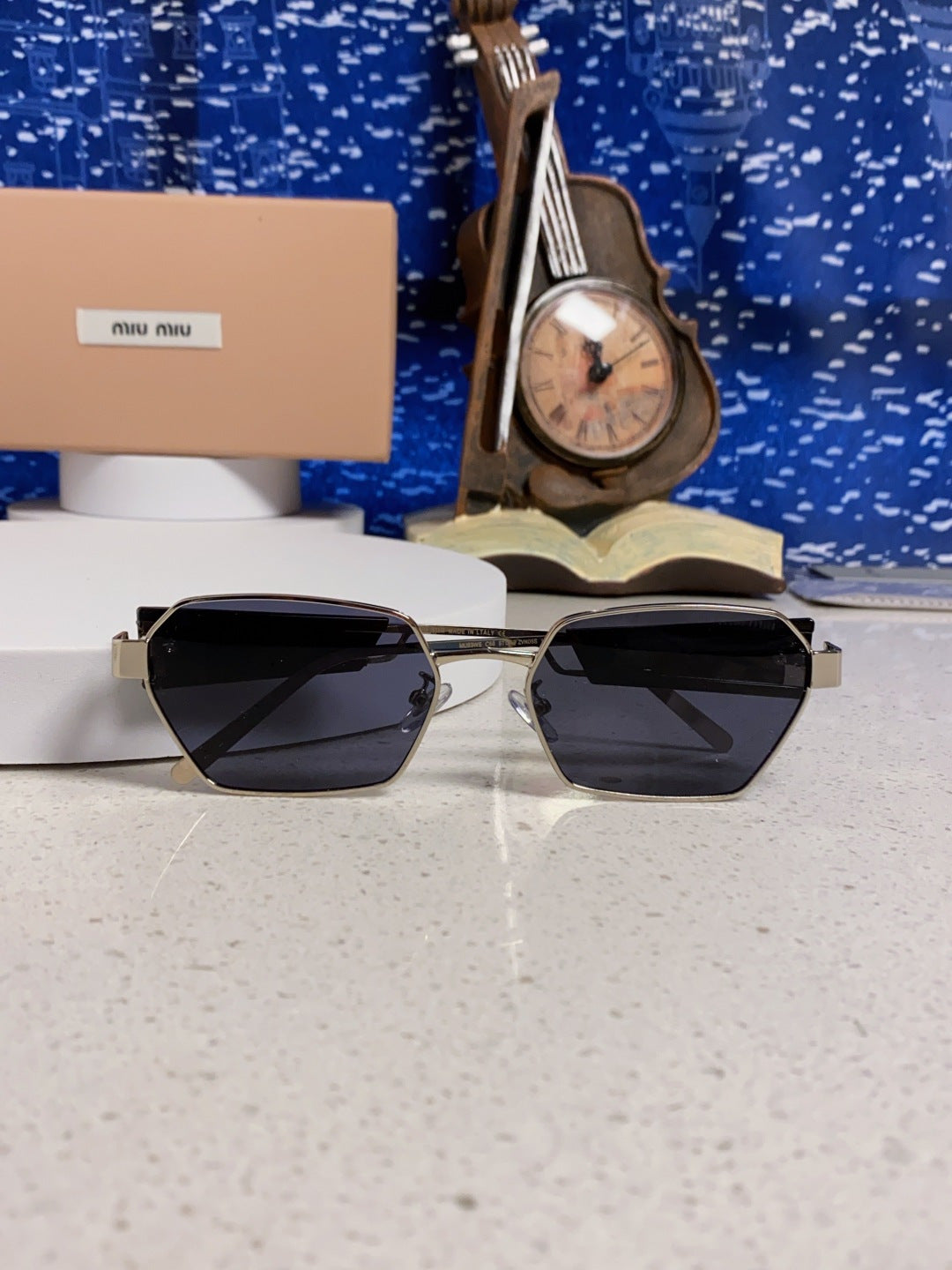 Miu Miu Fashion Blue Lens Sunglasses for Women - 432595 - detail image 9