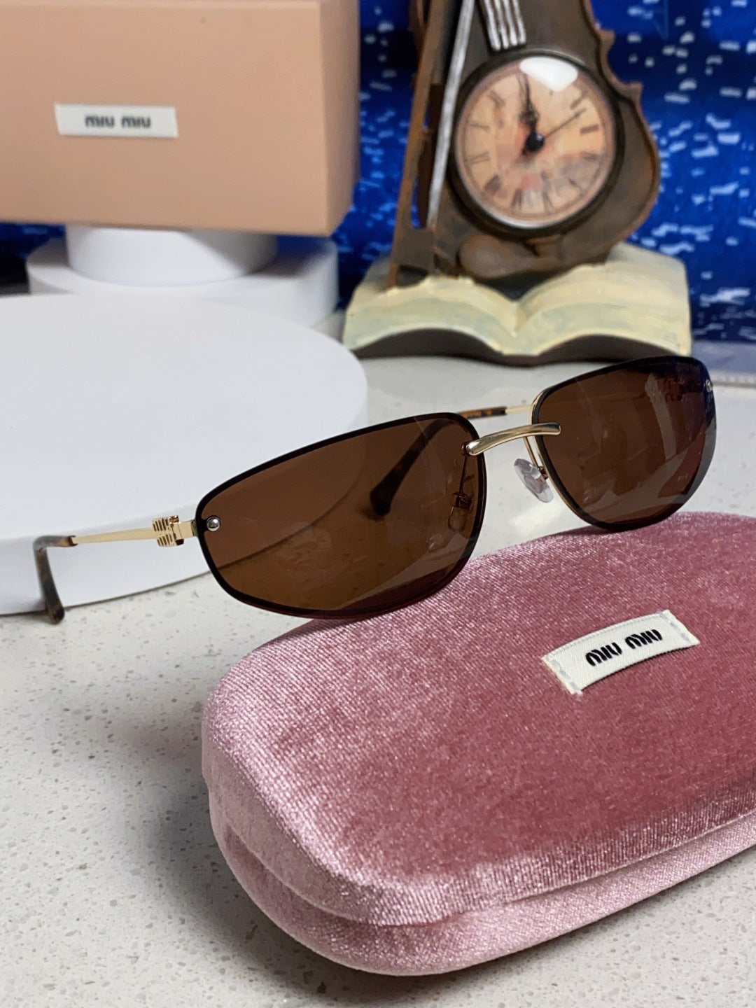 Miu Miu Fashion Red Lens Sunglasses for Men & Women - 399171 - detail image 10