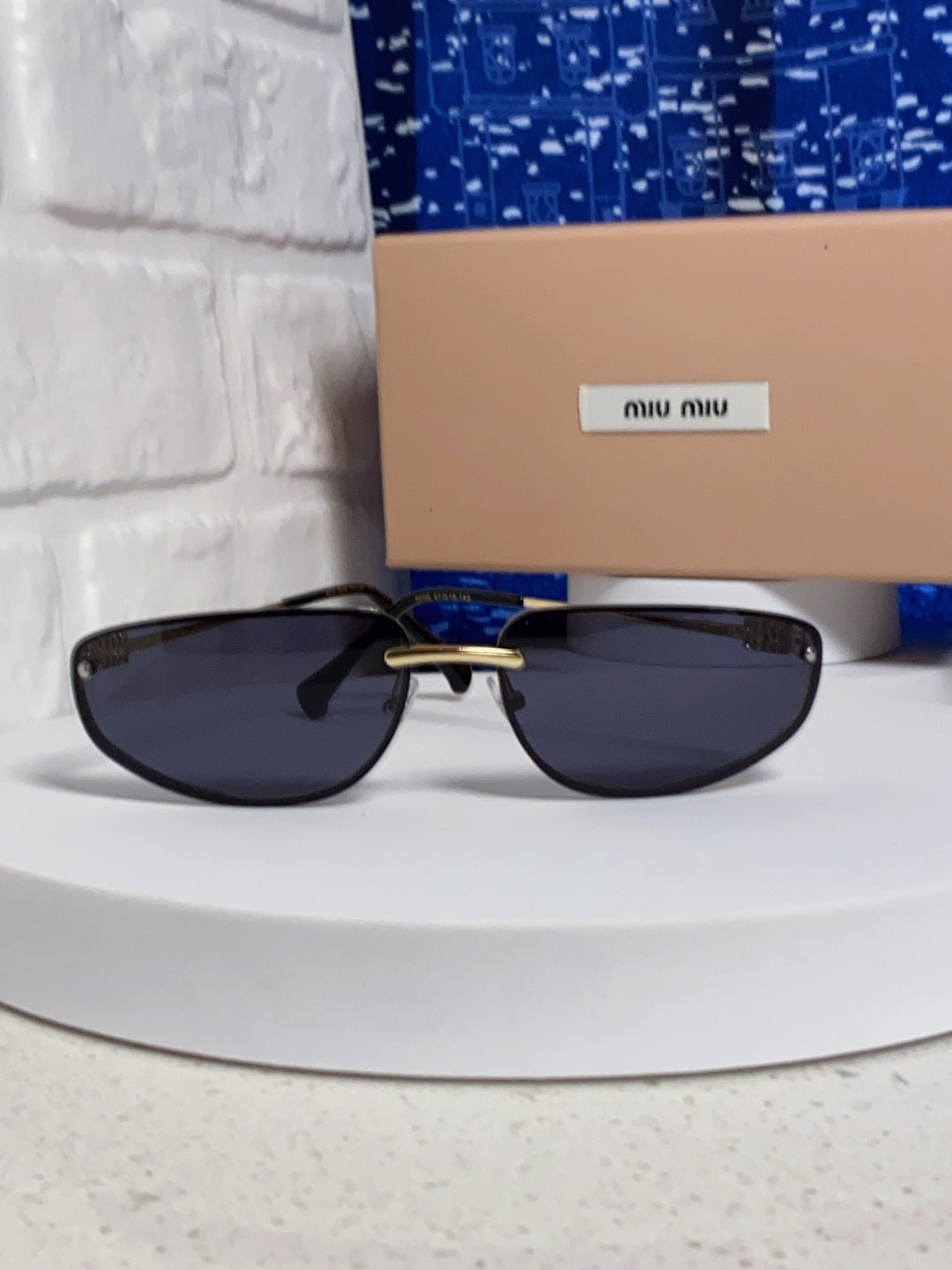 Miu Miu Fashion Silver Lens Sunglasses for Men & Women - 399173 - detail image 2