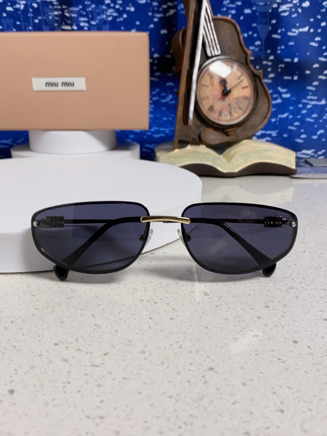 Miu Miu Fashion Silver Lens Sunglasses for Men & Women - 399173 - detail image 9