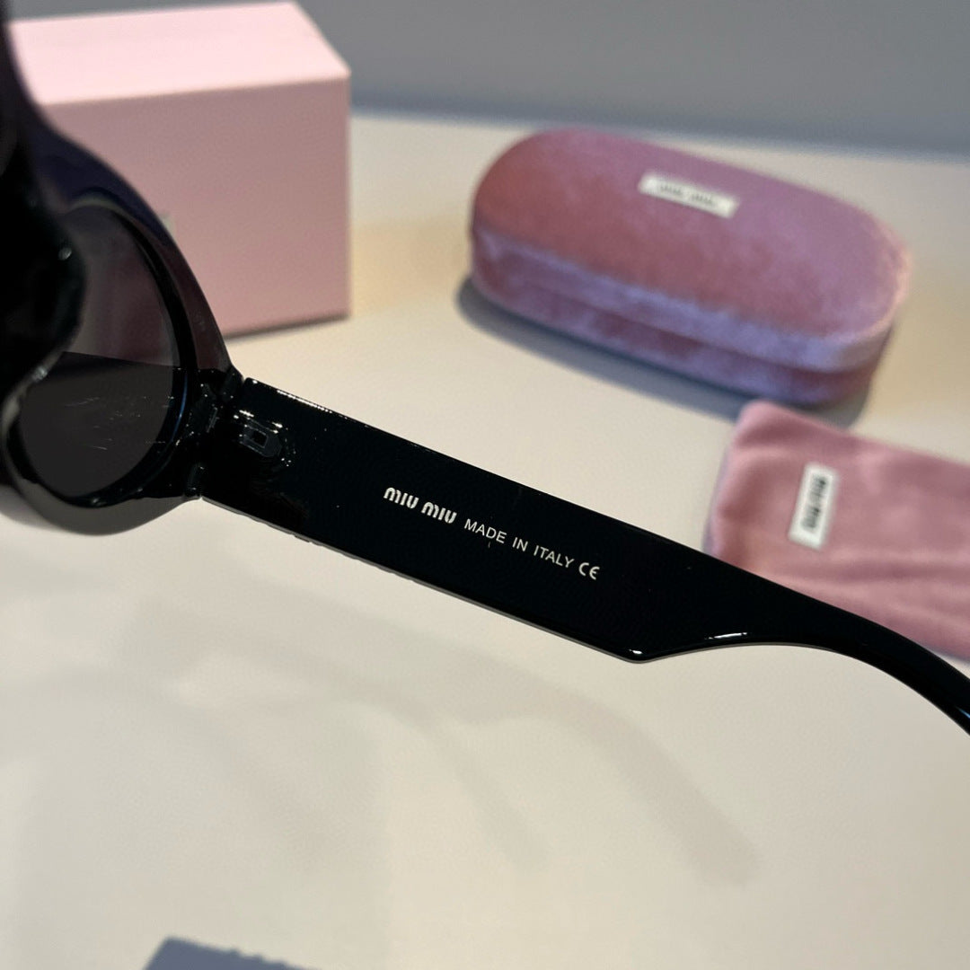 Miu Miu Cat-Eye Black Lens Sunglasses for Men & Women - 466162 - detail image 9