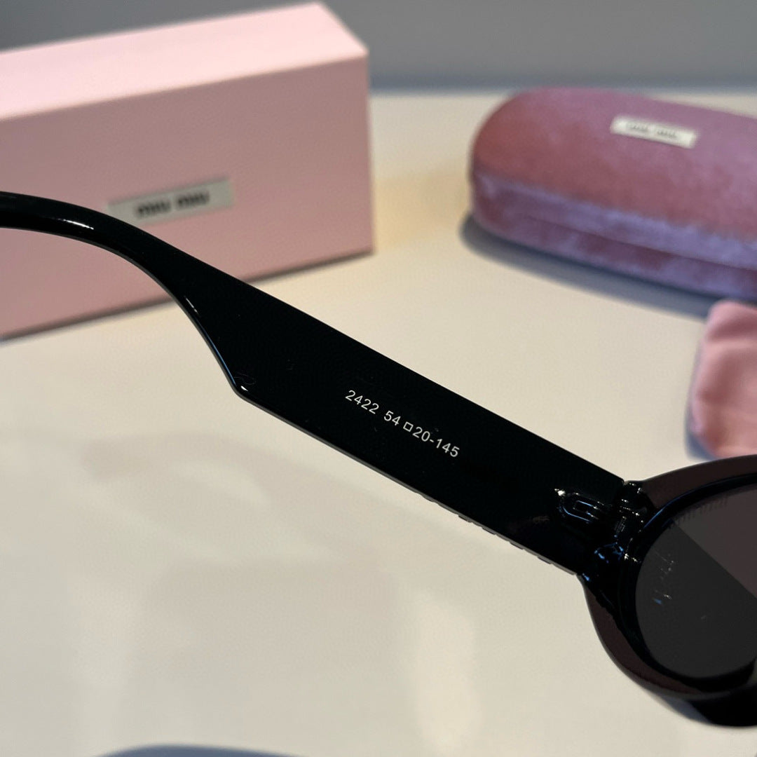 Miu Miu Cat-Eye Black Lens Sunglasses for Men & Women - 466162 - detail image 10