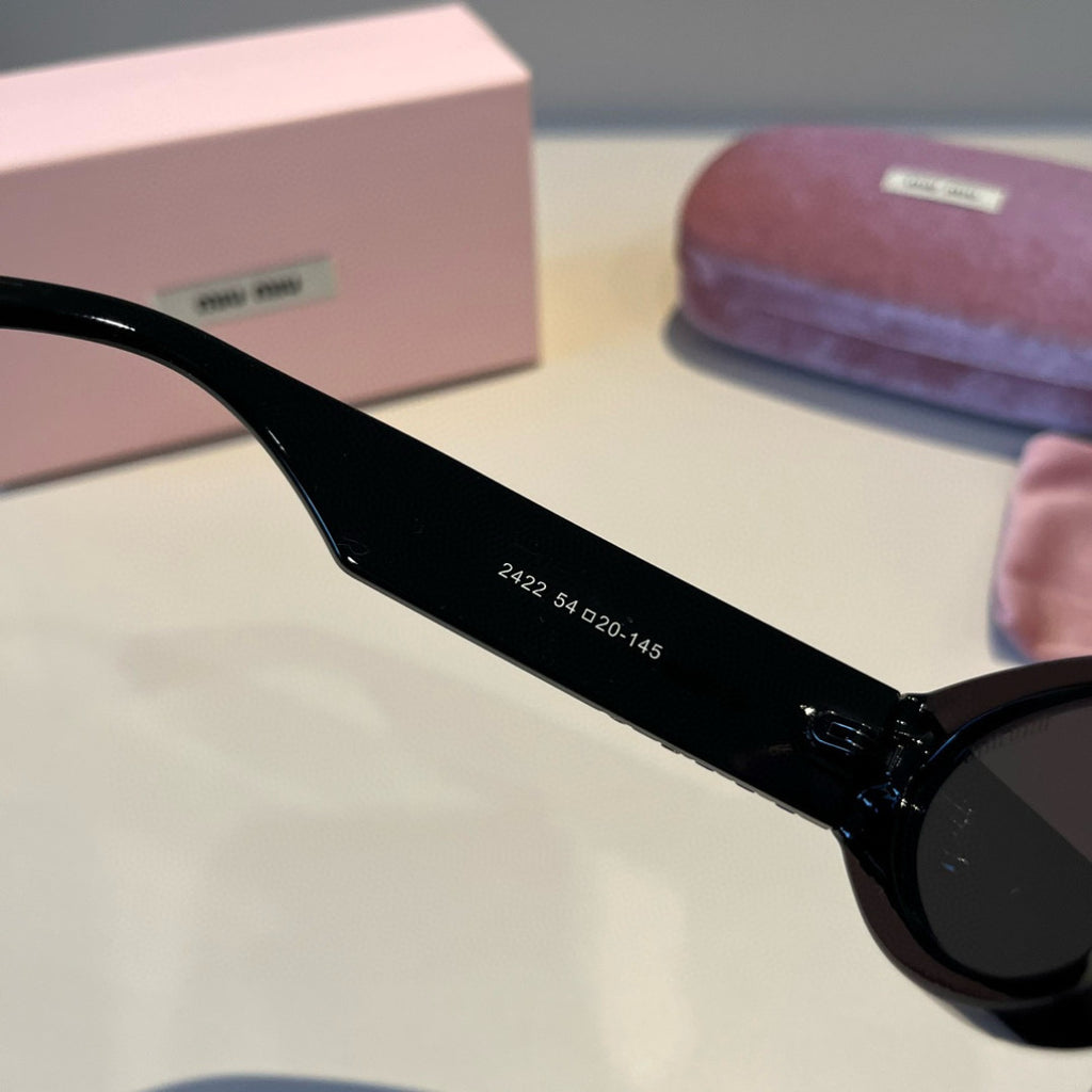 Miu Miu Cat-Eye Black Lens Sunglasses for Men & Women - 466143 - detail image 10