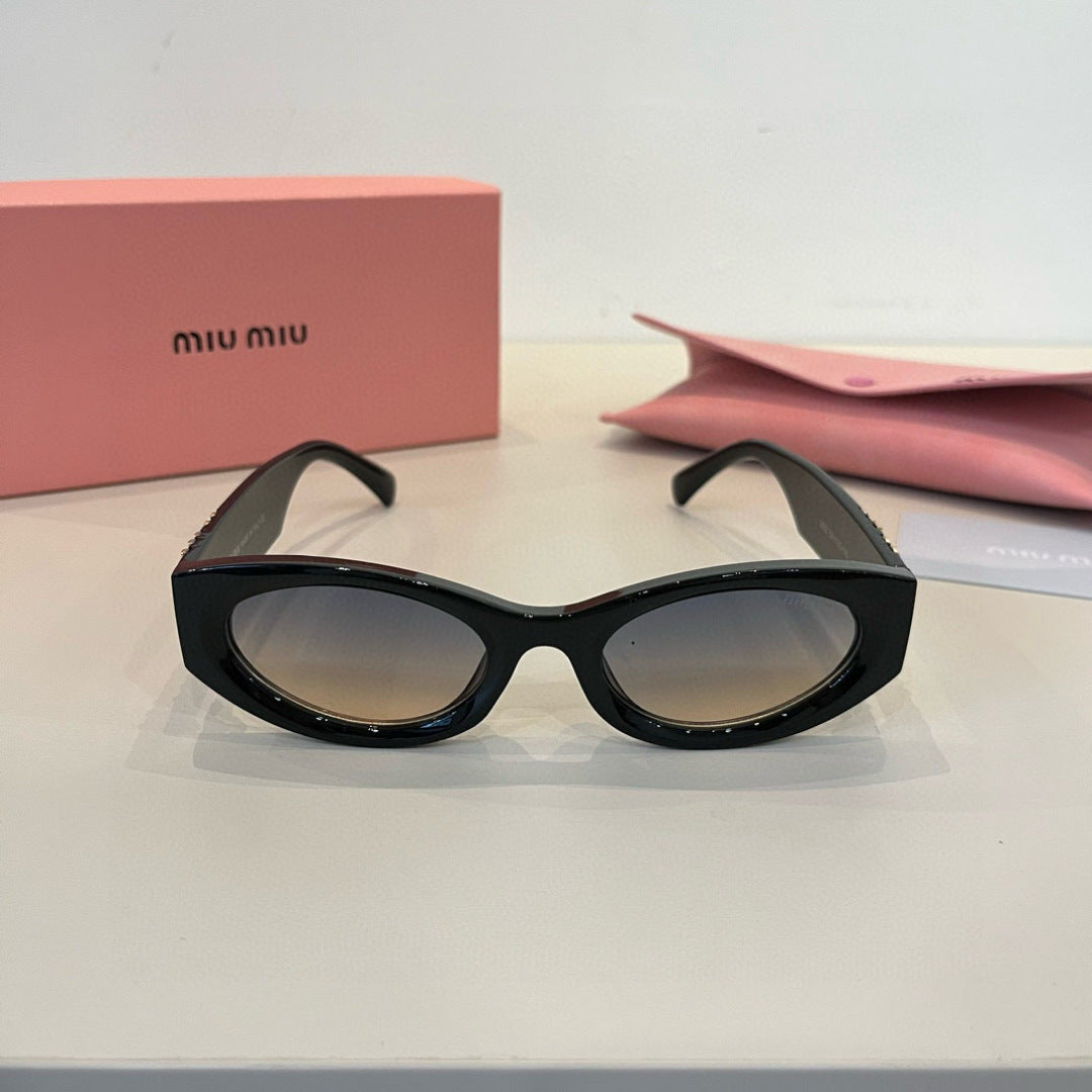 Miu Miu Cat-Eye Silver Lens Sunglasses for Men & Women - 466163 - detail image 2