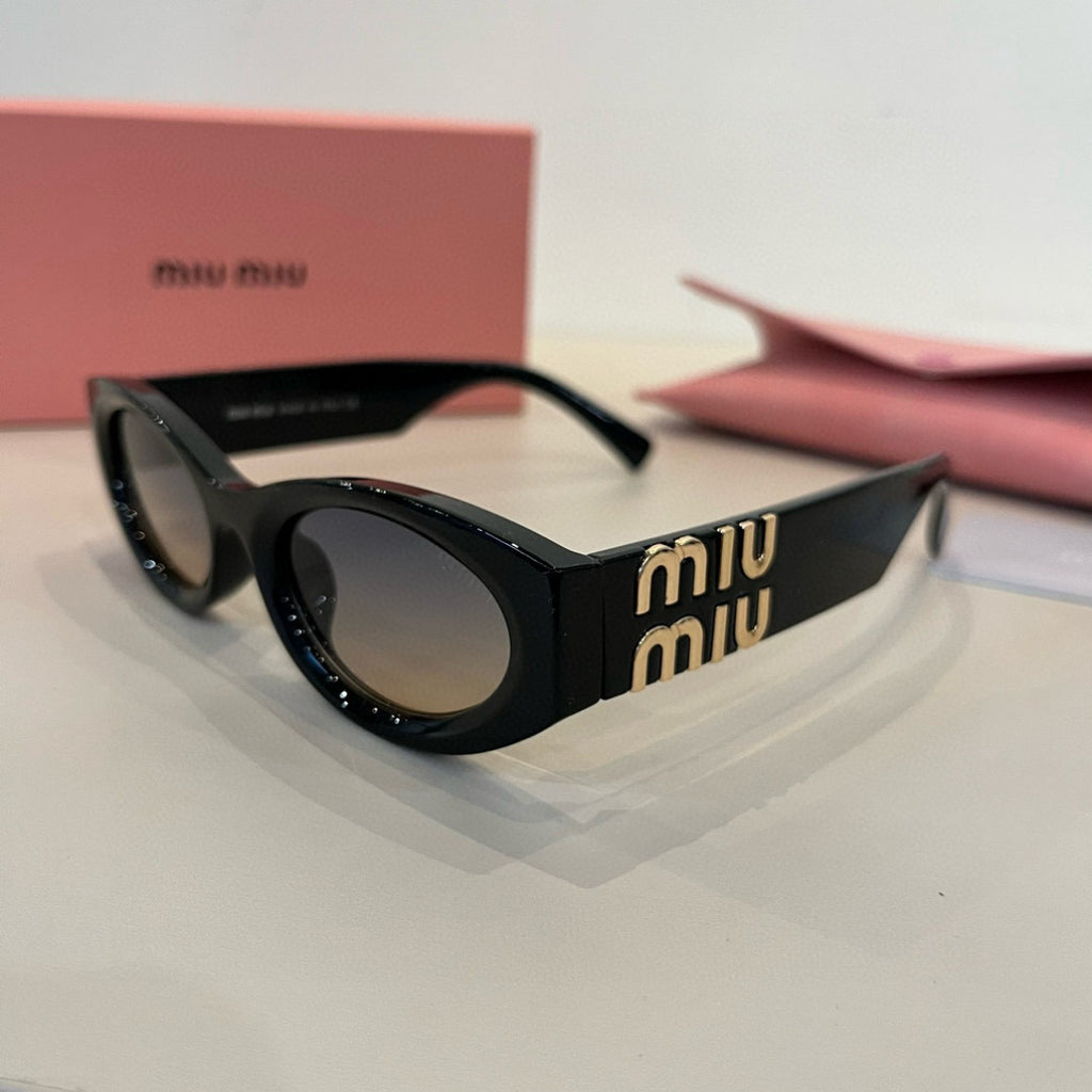 Miu Miu Cat-Eye Silver Lens Sunglasses for Men & Women - 466163 - detail image 3