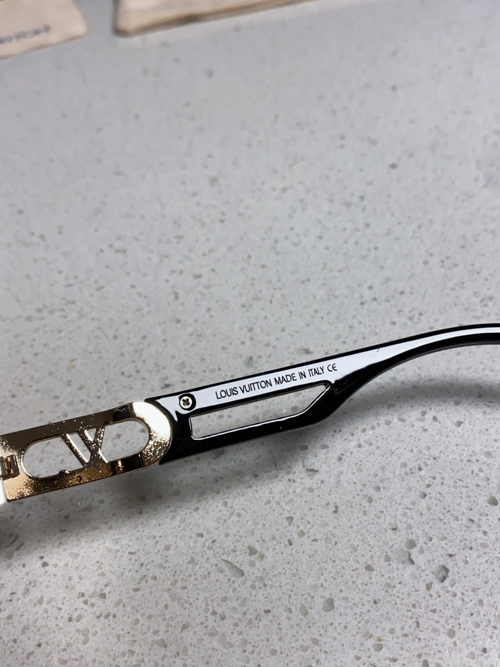 Louis Vuitton Metal Square Silver Lens Sunglasses for Men & Women - 414896 - detail image 8