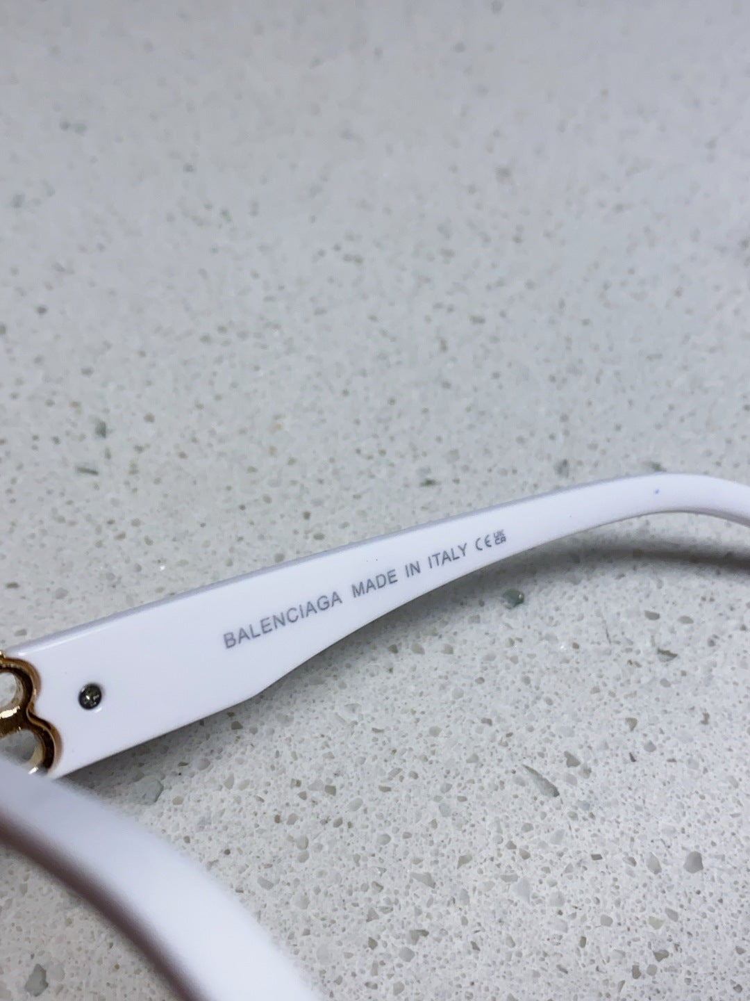 Balenciaga Folding Square Silver Lens Sunglasses for Men & Women - 416117 - detail image 8